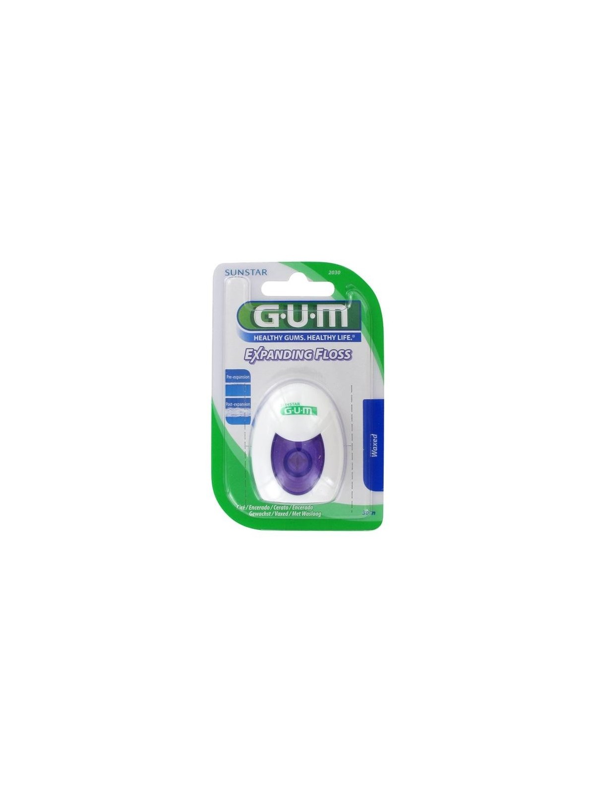 GUM fil Dentaire Expanding Floss 30m