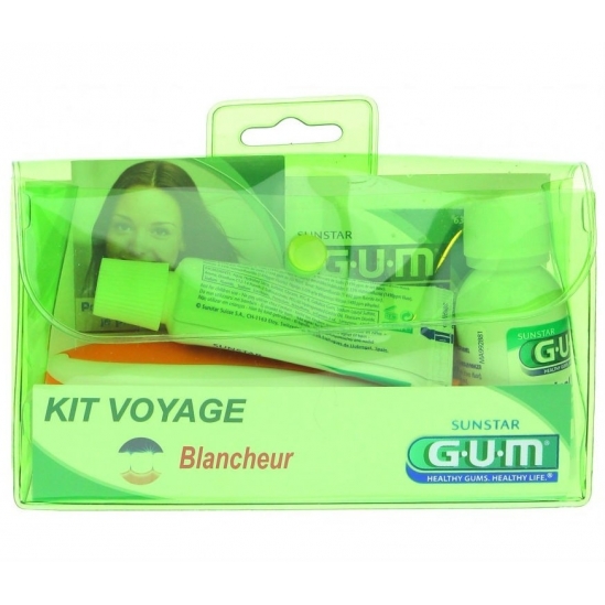 GUM KIT de voyage blancheur