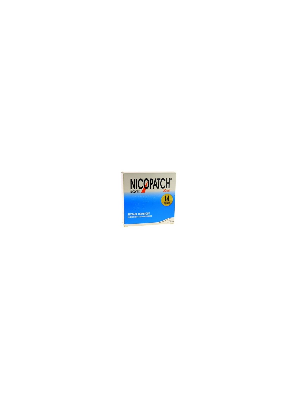 Nicopatch 14 mg/24 h dispositif transdermique 28 Patchs
