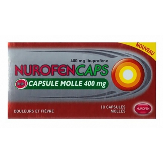 Nurofencaps 400 mg 10 capsules