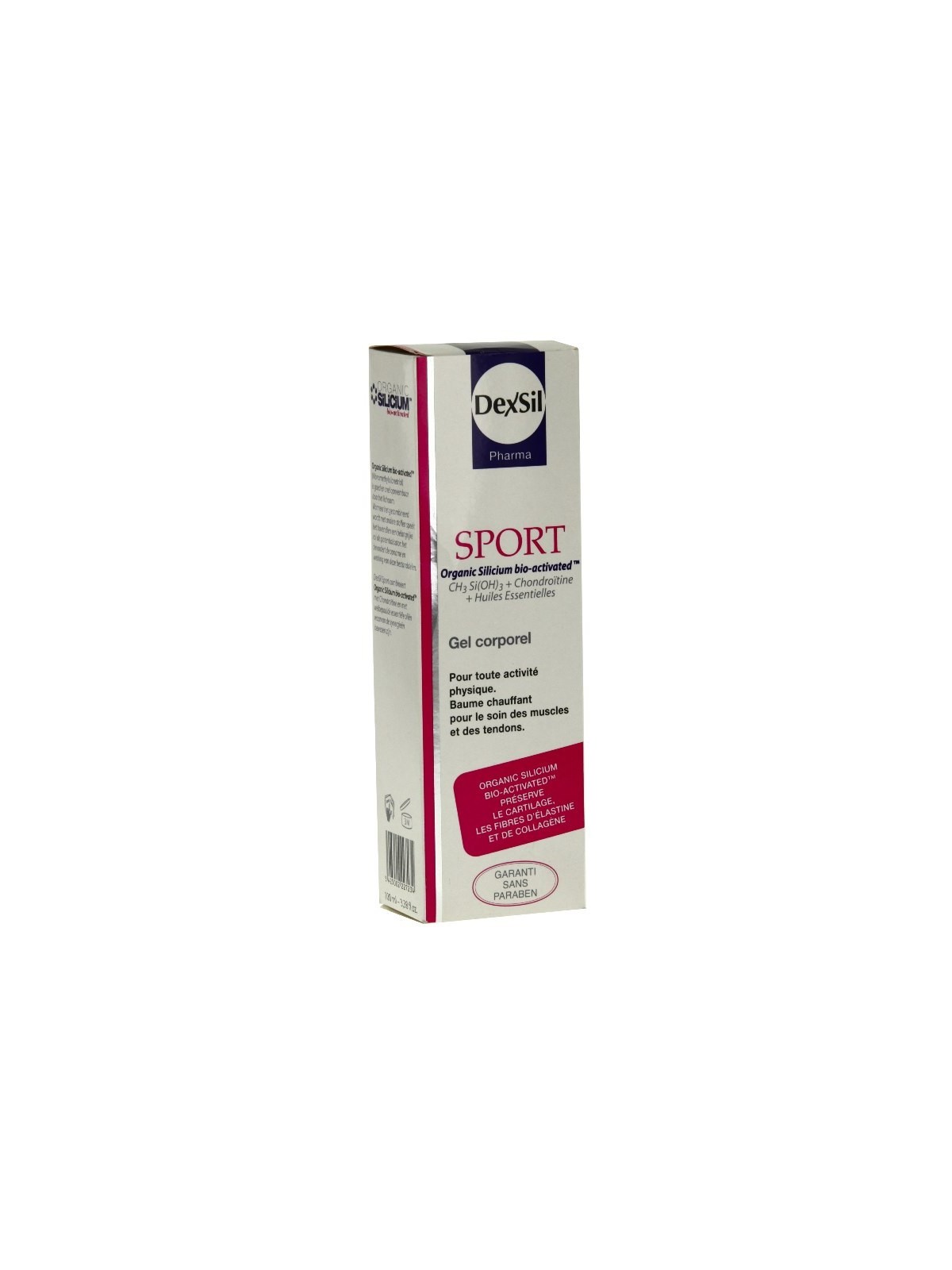 Dexsil Pharma Sport Gel Corporel. Tube de 100 ml