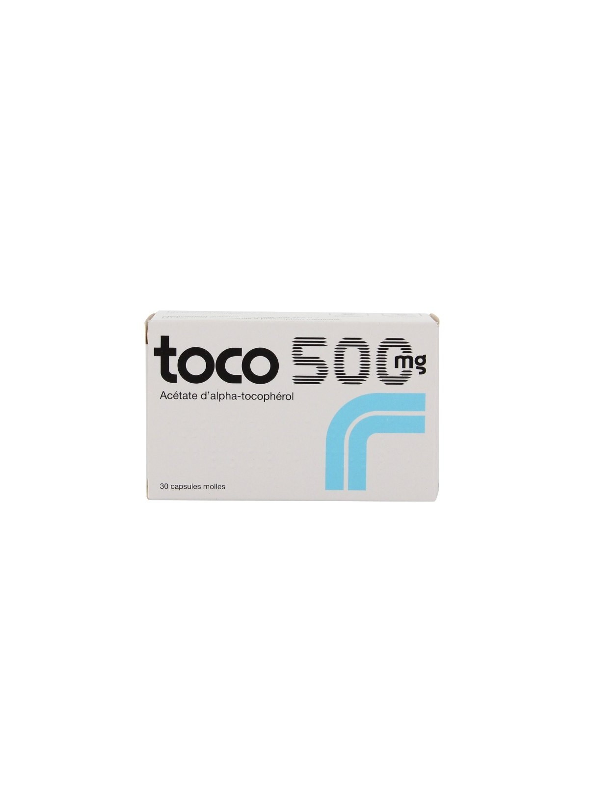 Toco 500mg 30 Capsules Molles | Nom de la Pharmacie en variable