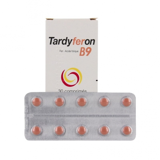 Tardyferon B9 30 Comprimés Pelliculés | Nom de la Pharmacie en...