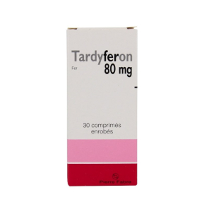 Tardyferon 80mg 30 comprimés Enrobés