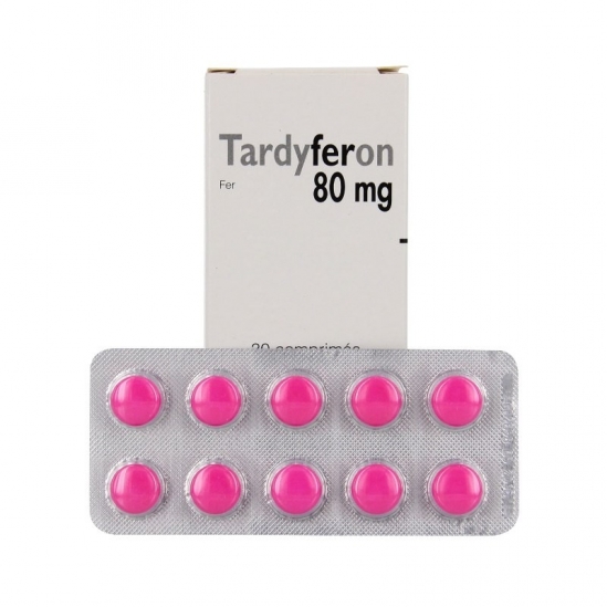 Tardyferon 80mg 30 comprimés Enrobés | Nom de la Pharmacie en variable