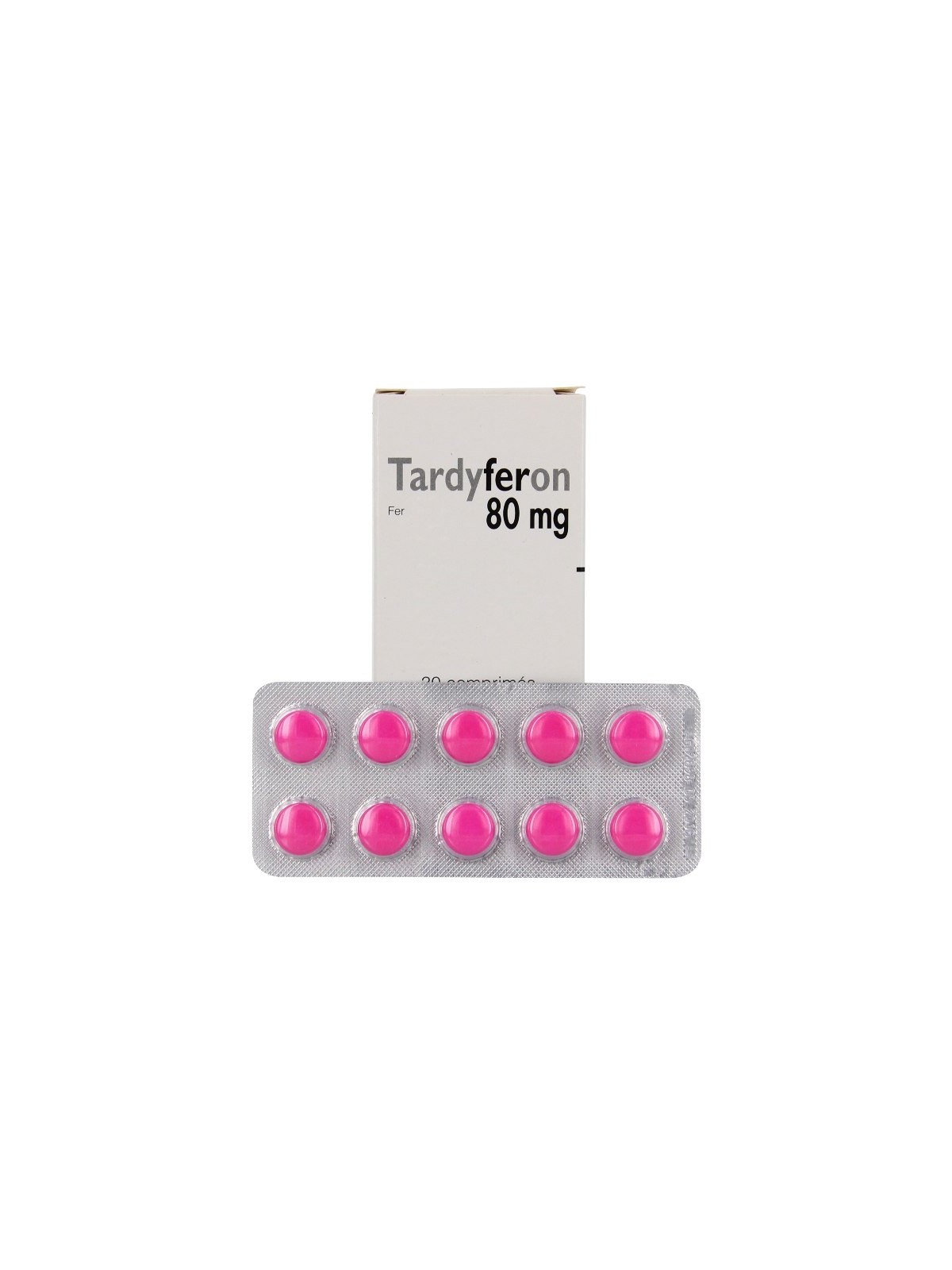 Tardyferon 80mg 30 comprimés Enrobés | Nom de la Pharmacie en variable