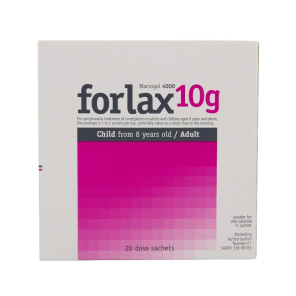 Forlax 10g poudre pour solution buvable 20 sachets-doses 