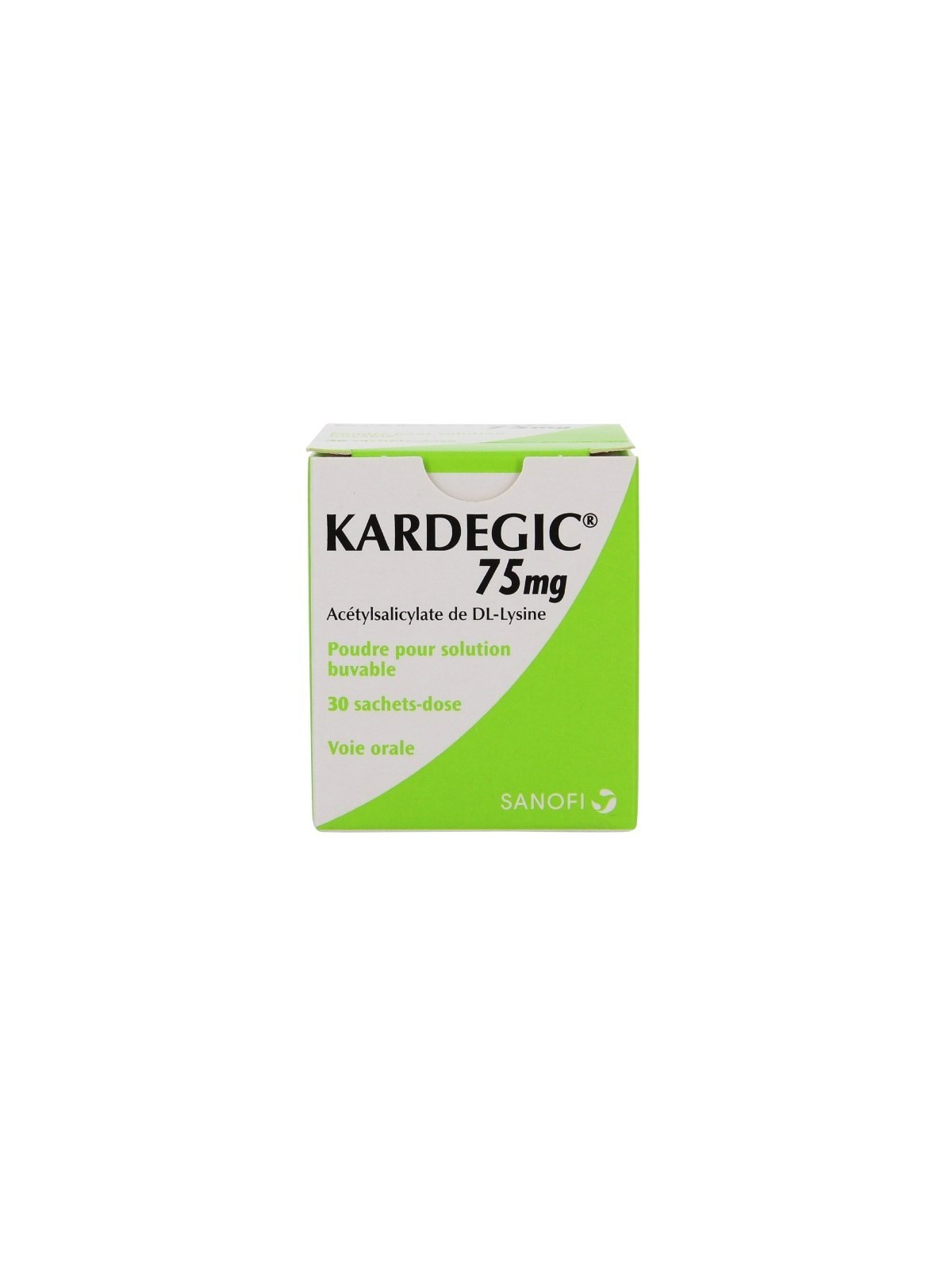 Kardegic 75mg poudre pour solution buvable 30 sachets doses de...