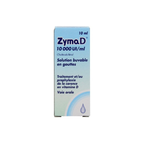 Zymad 10 000 UI/ml solution buvable en gouttes  | Nom de la...