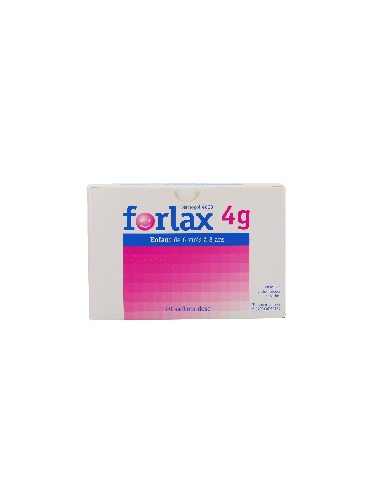 FORLAX 4 g poudre pour solution buvable en saché | Nom de la...