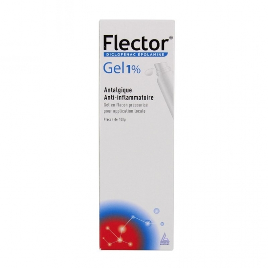 Flector 1% Gel Pressurisé 100g | Nom de la Pharmacie en variable