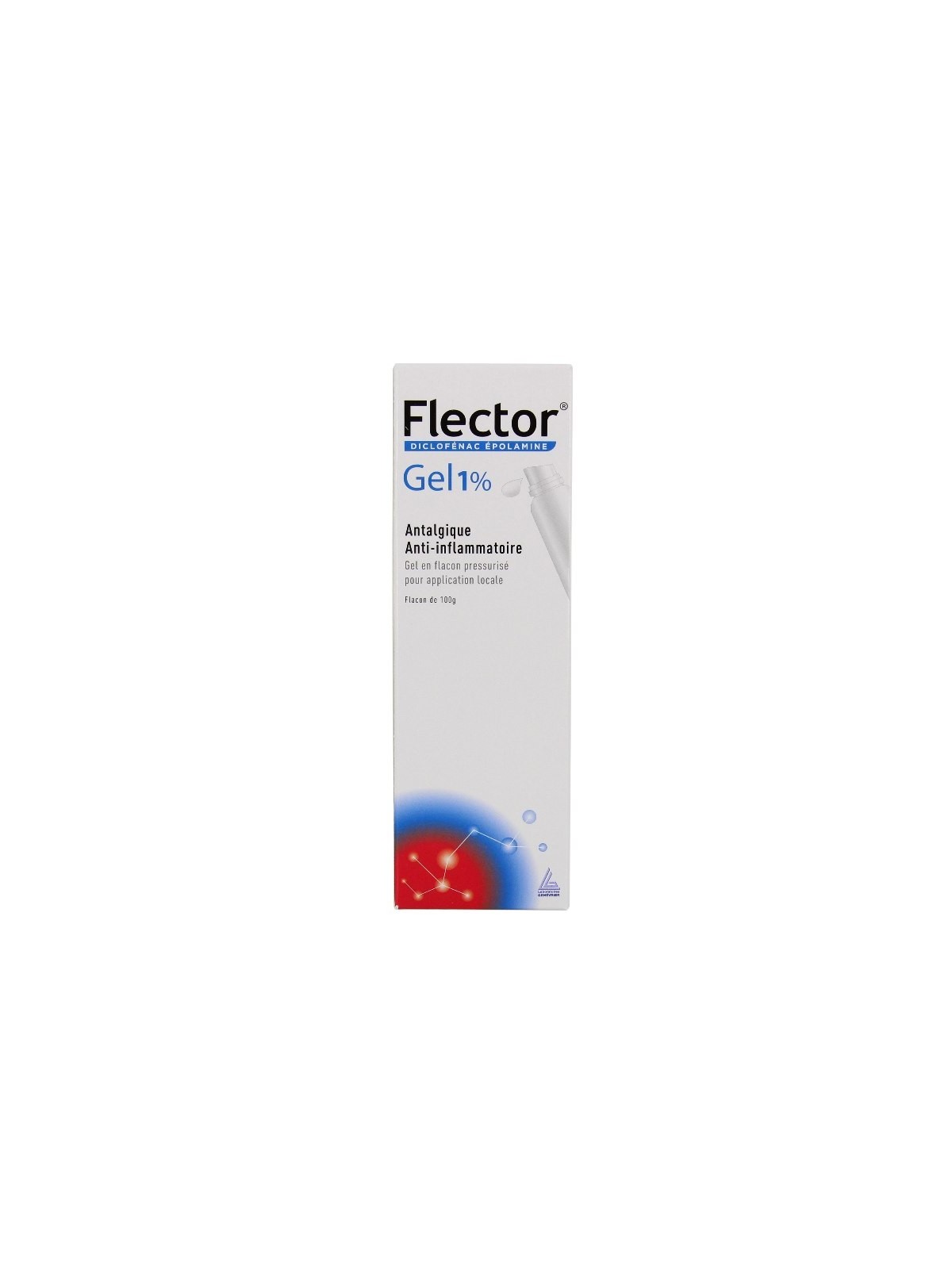 Flector 1% Gel Pressurisé 100g | Nom de la Pharmacie en variable