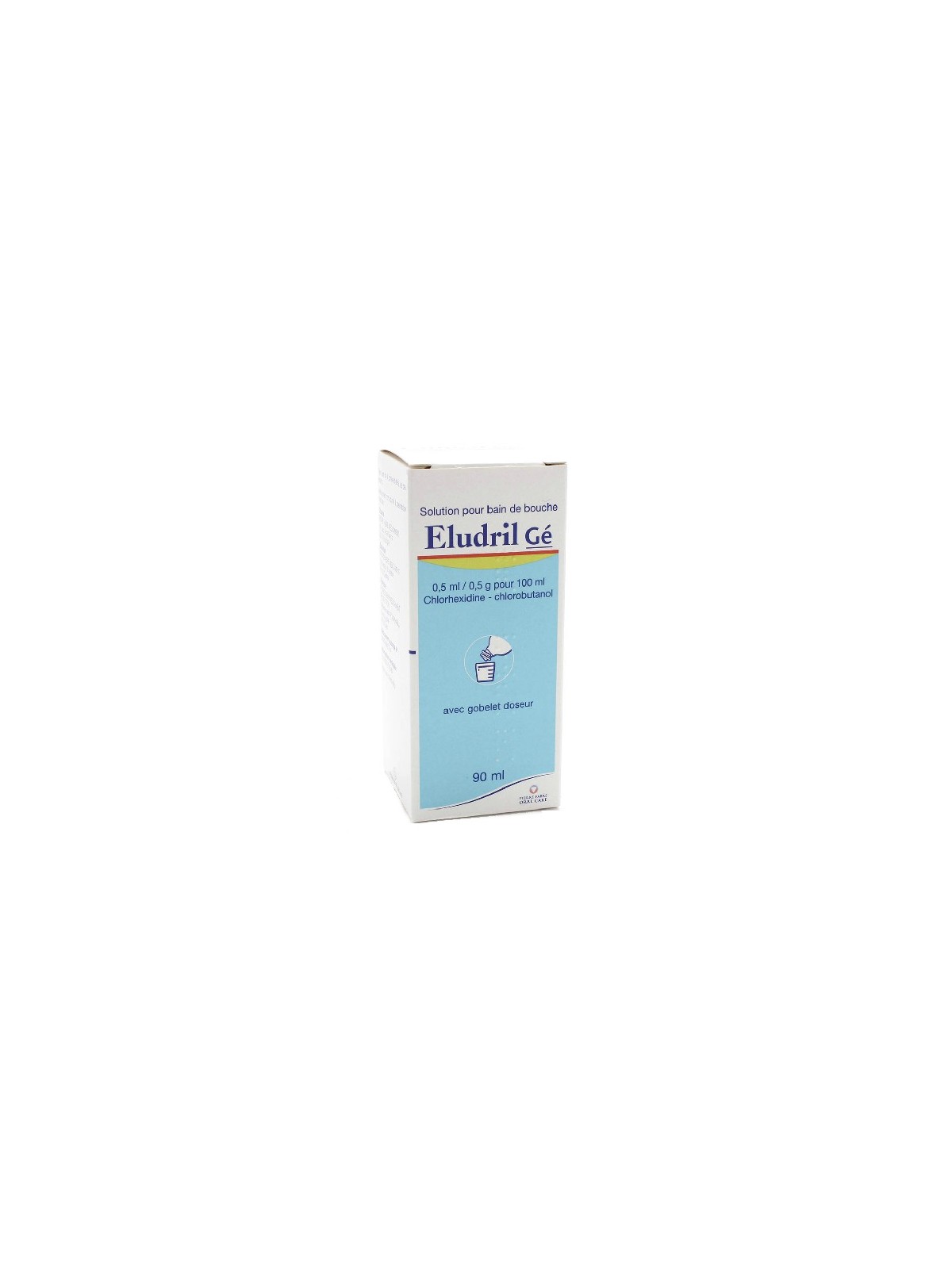 Eludril 0,5ml / 0,5g pour 100ml Solution pour Bain De Bouche 90ml