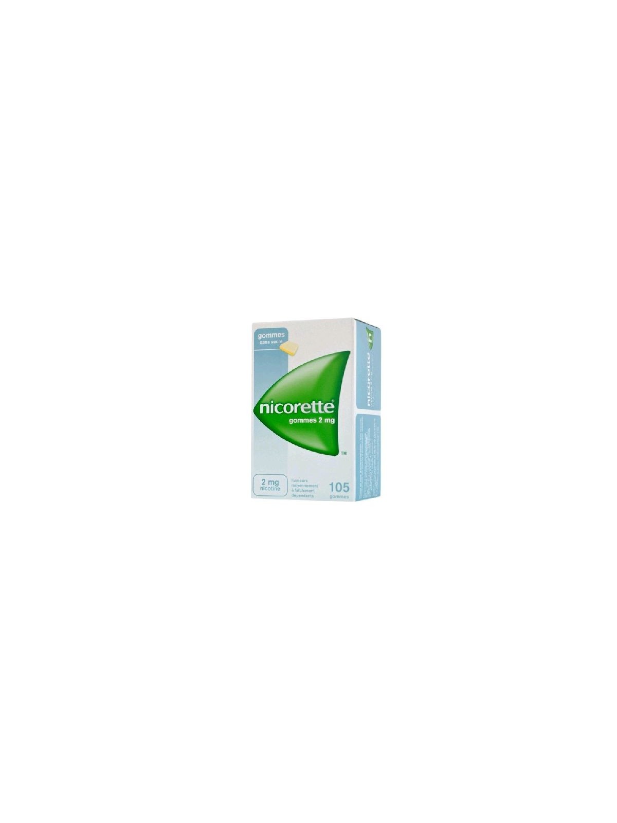 Nicorette 2mg 105 Gommes | Nom de la Pharmacie en variable