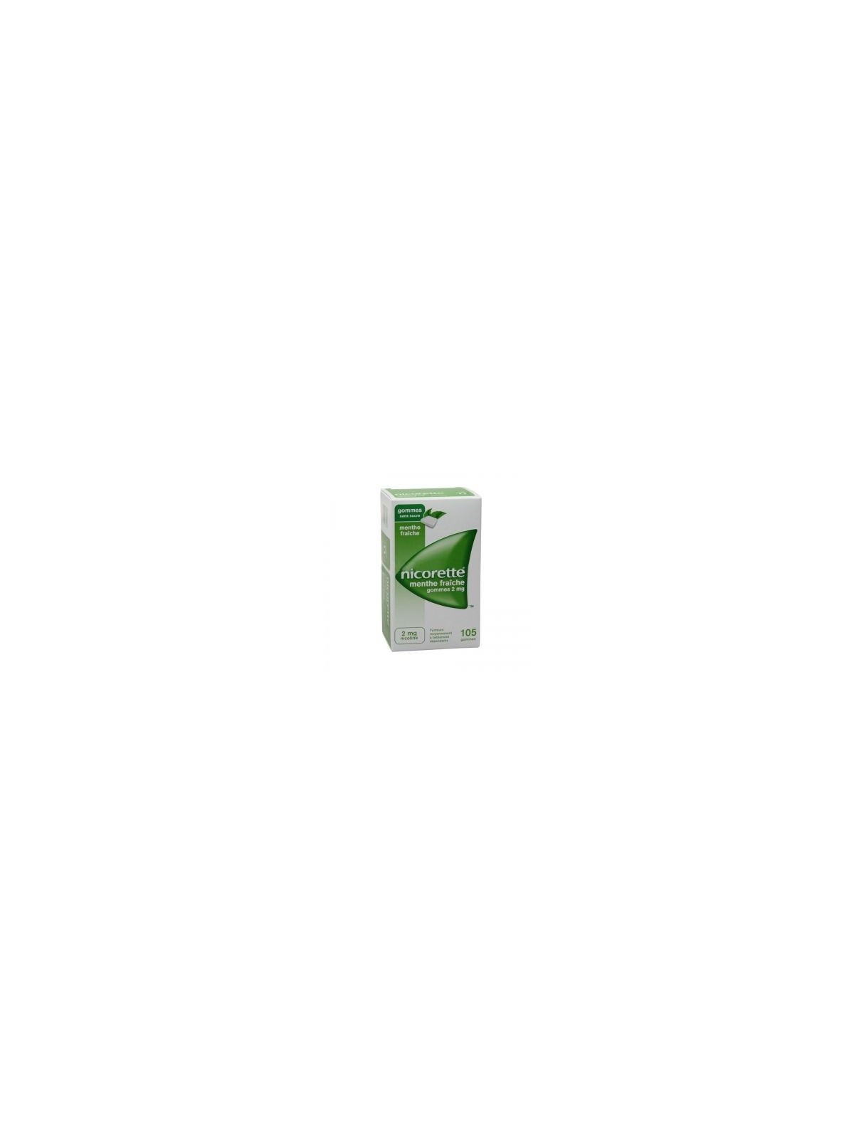 Nicorette 105 Gommes 2mg menthe fraîche | Nom de la Pharmacie en...
