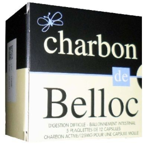 Charbon Belloc 60 capsules