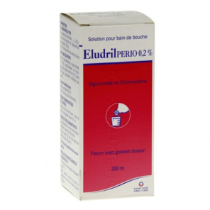 Eludrilperio 0,2% bain bouche 200ml | Nom de la Pharmacie en variable
