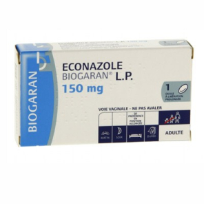 Econazole Biogaran LP 150mg Ovule | Nom de la Pharmacie en variable