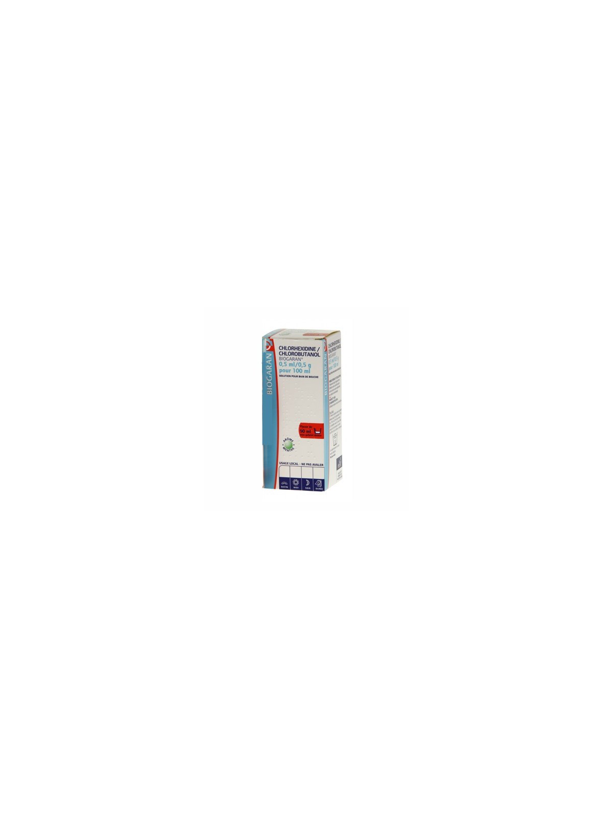 Chlorhexidine/Chlorobutanol Biogaran 90ml | Nom de la Pharmacie en...