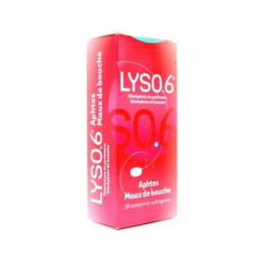 LYSO 6 30 comprimés | Nom de la Pharmacie en variable