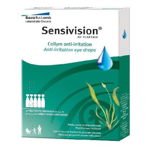 Sensivision au Plantain collyre anti-irritation 0.4 ml 10 unidoses...