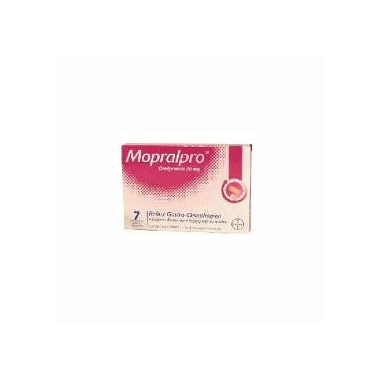 Mopralpro 20 mg comprimé gastro-résistantMopralpro 20 mg gastro-résistant 7 comprimés