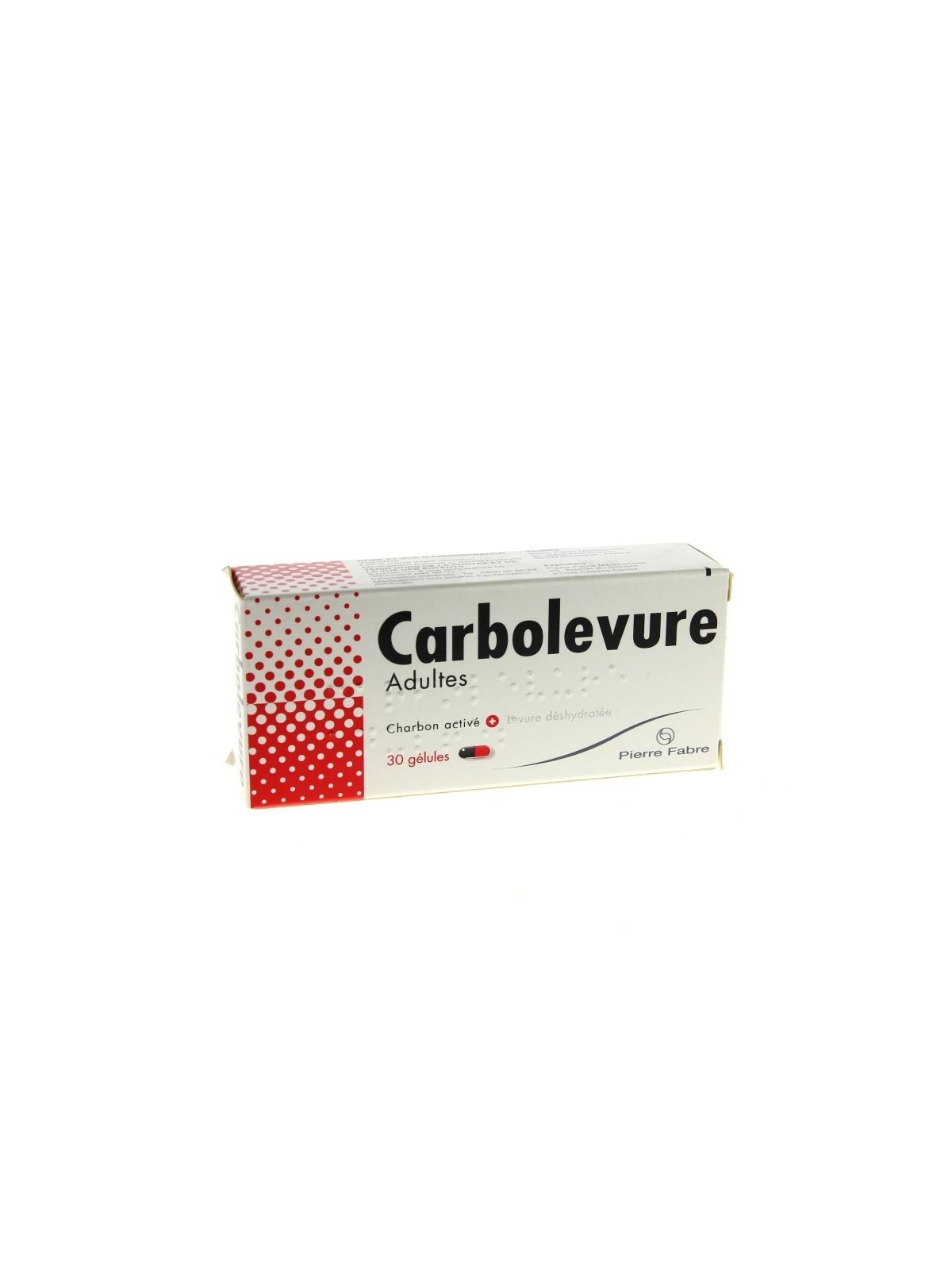 Carbolevure Adultes 30 gélules