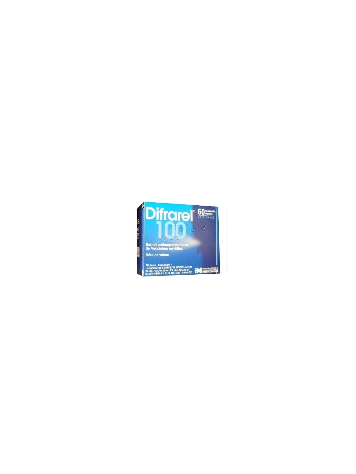 Difrarel 100mg 60 comprimés