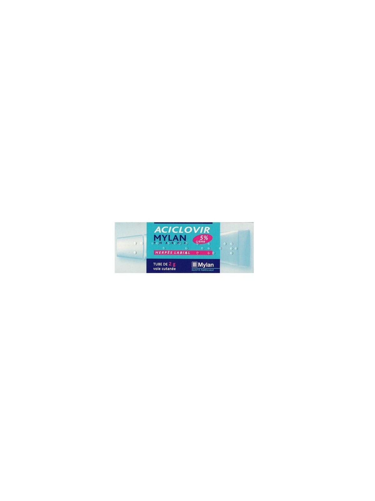 Aciclovir Mylan 5% flacon pompe 2g | Nom de la Pharmacie en variable