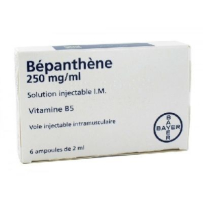 Bepanthene 250 mg/ml  6 ampoules de 2ml | Nom de la Pharmacie en...
