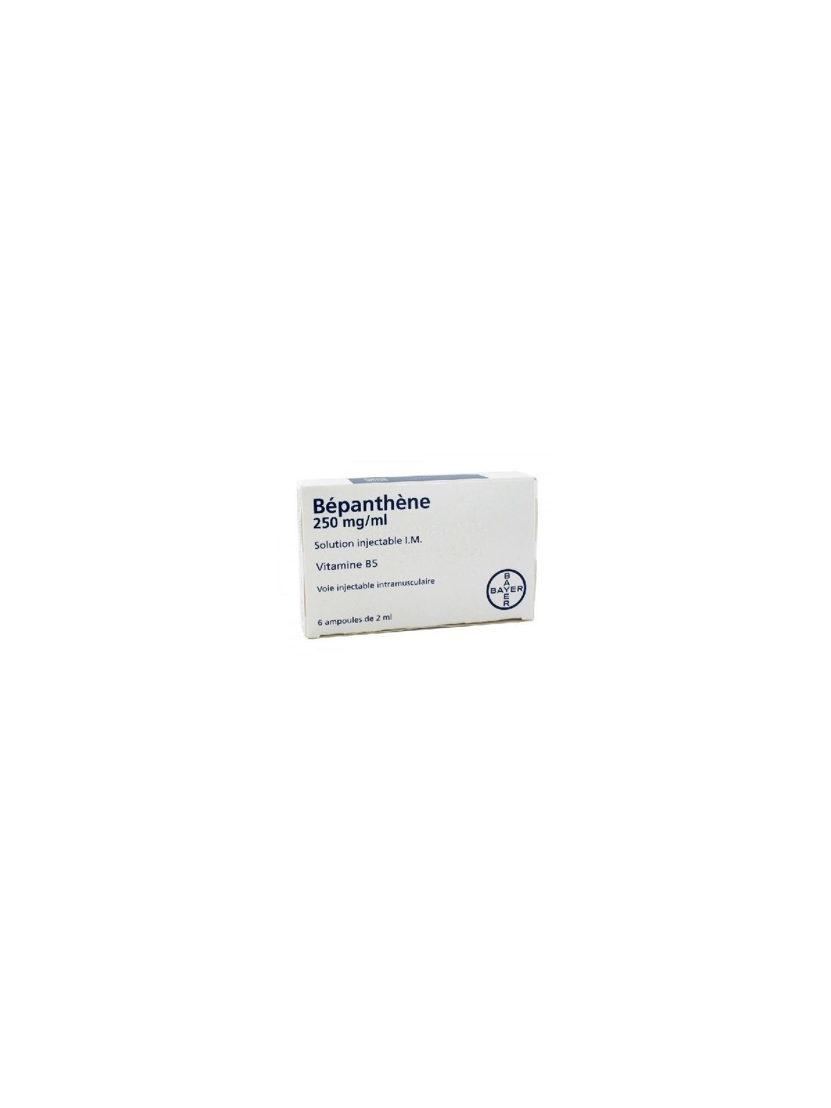 Bepanthene 250 mg/ml  6 ampoules de 2ml | Nom de la Pharmacie en...