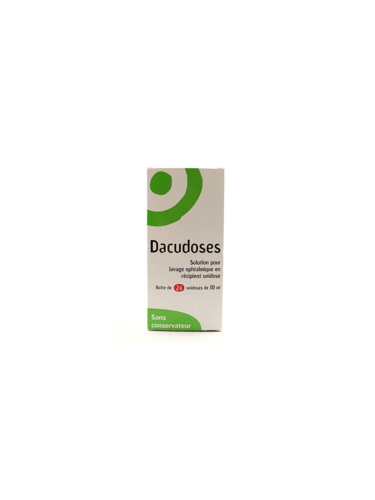 Dacudoses solution pour lavage ophtalmologique 24 doses | Nom de...