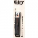 VITRY Coupe-ongles de Poche Noir | Nom de la Pharmacie en variable