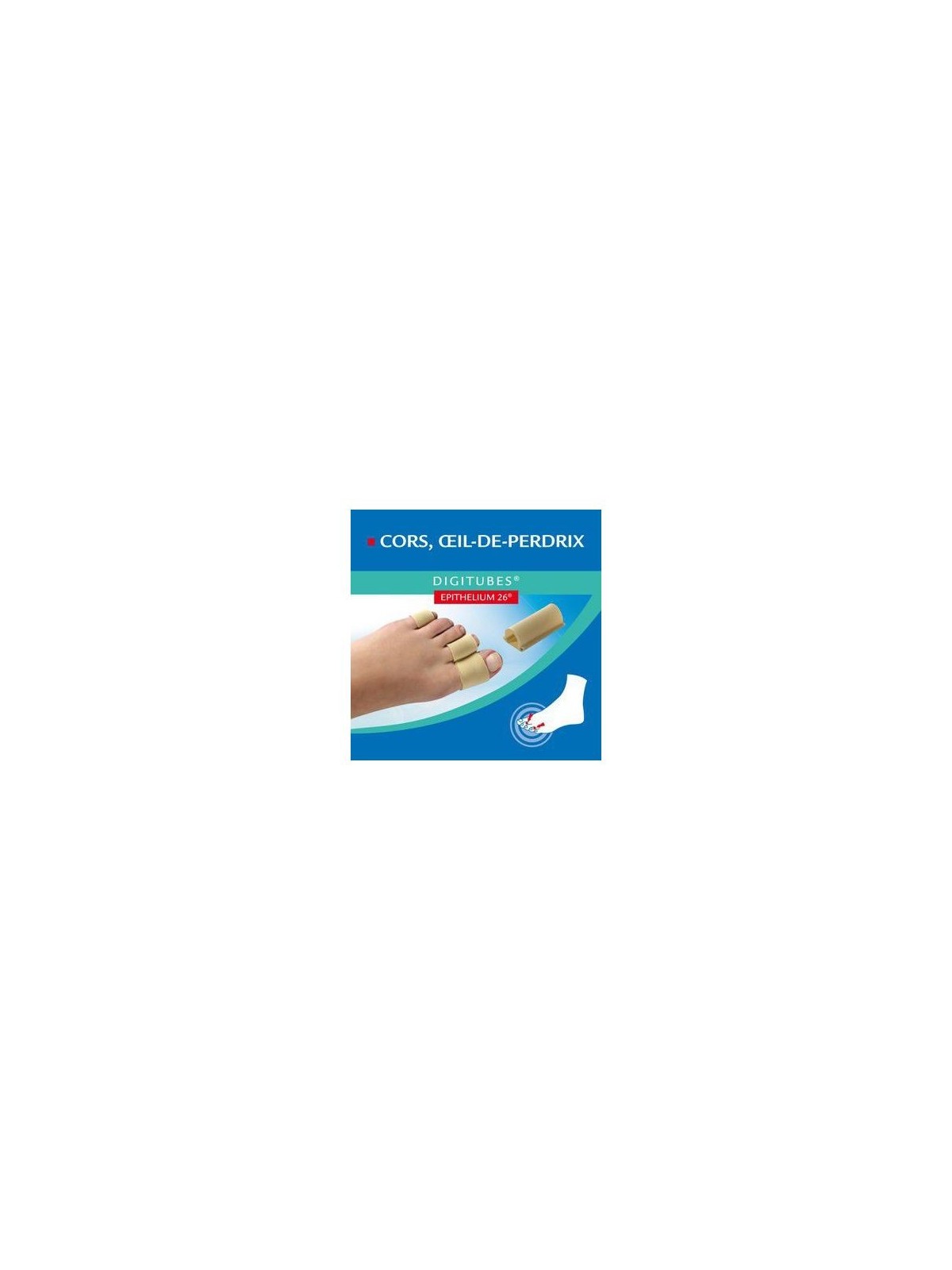 Epitact Digitubes Cors - Oeils de perdrix taille M x 3