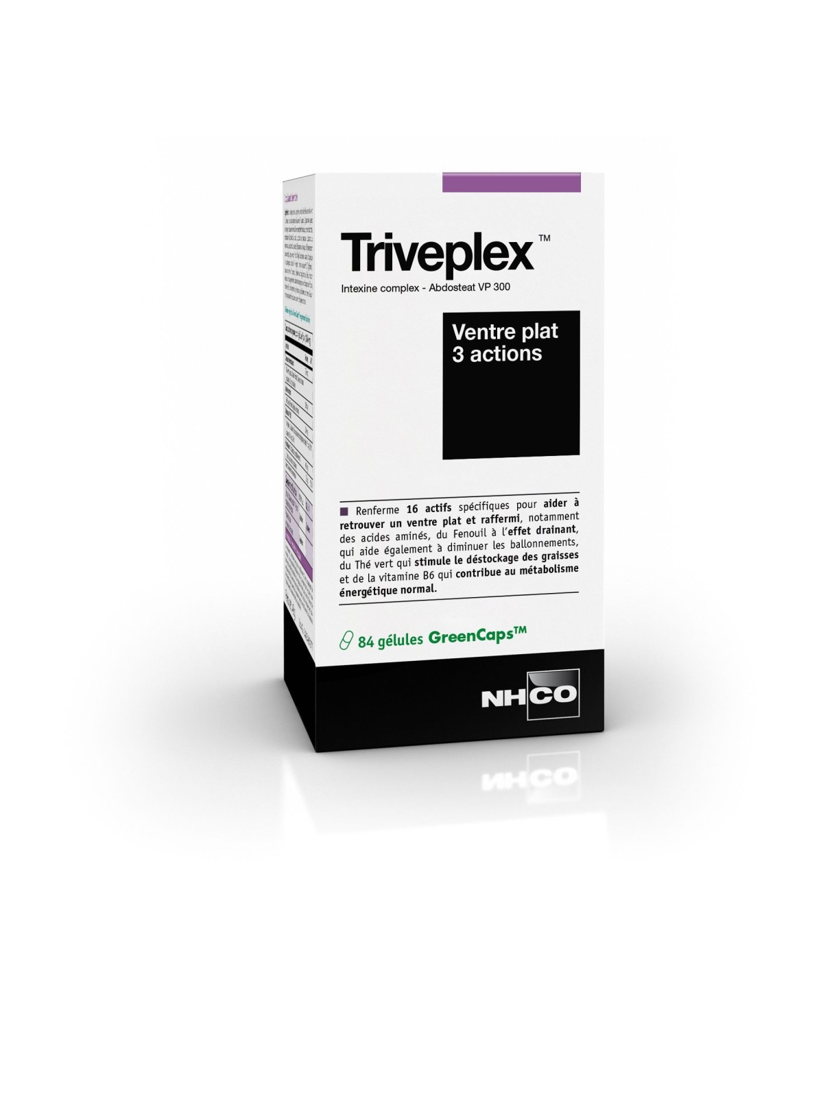 Nhco Triveplex Ventre Plat 84 gélules