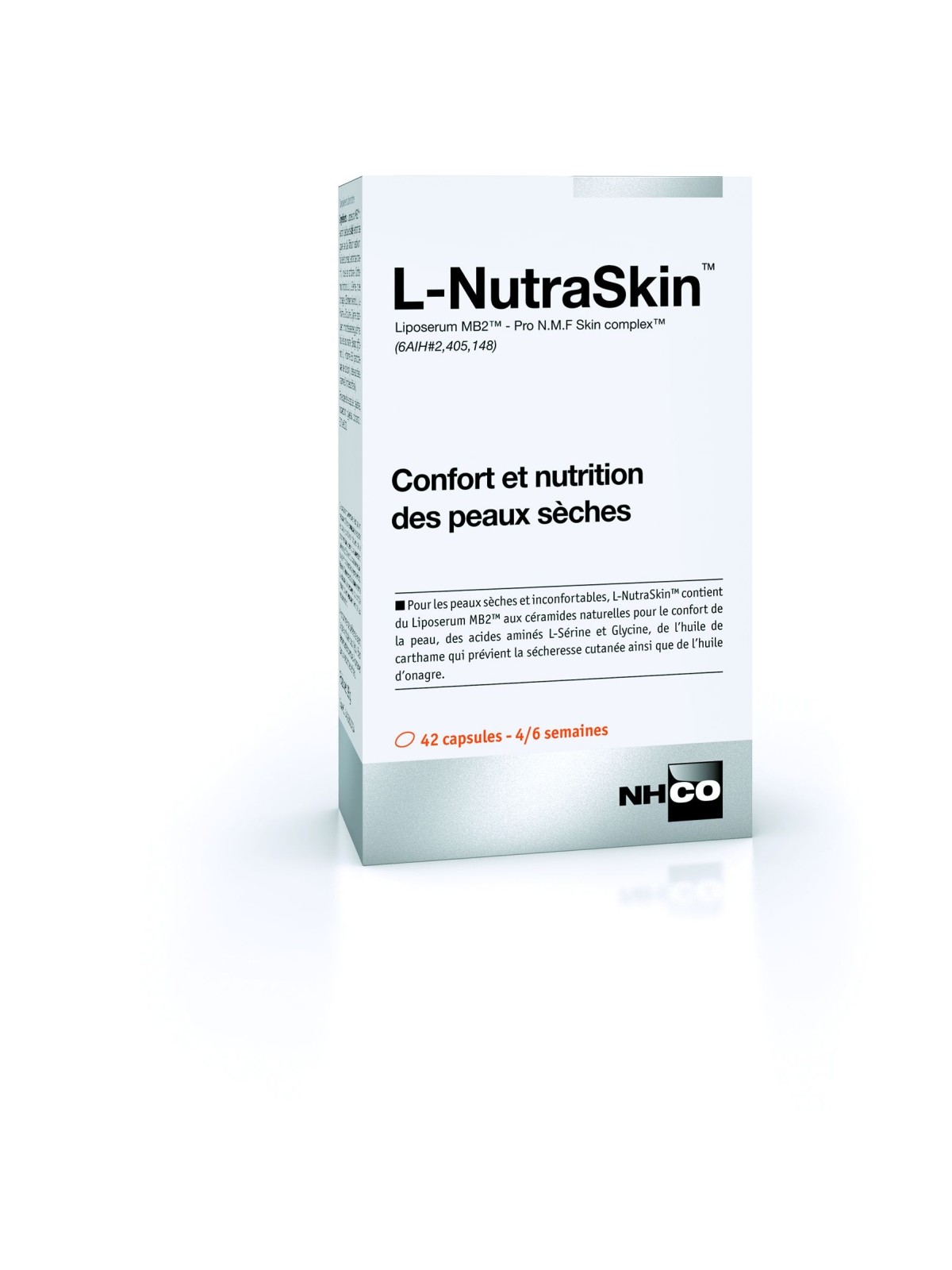 Nhco L-NutraSkin Peaux Sèches 42 Capsules