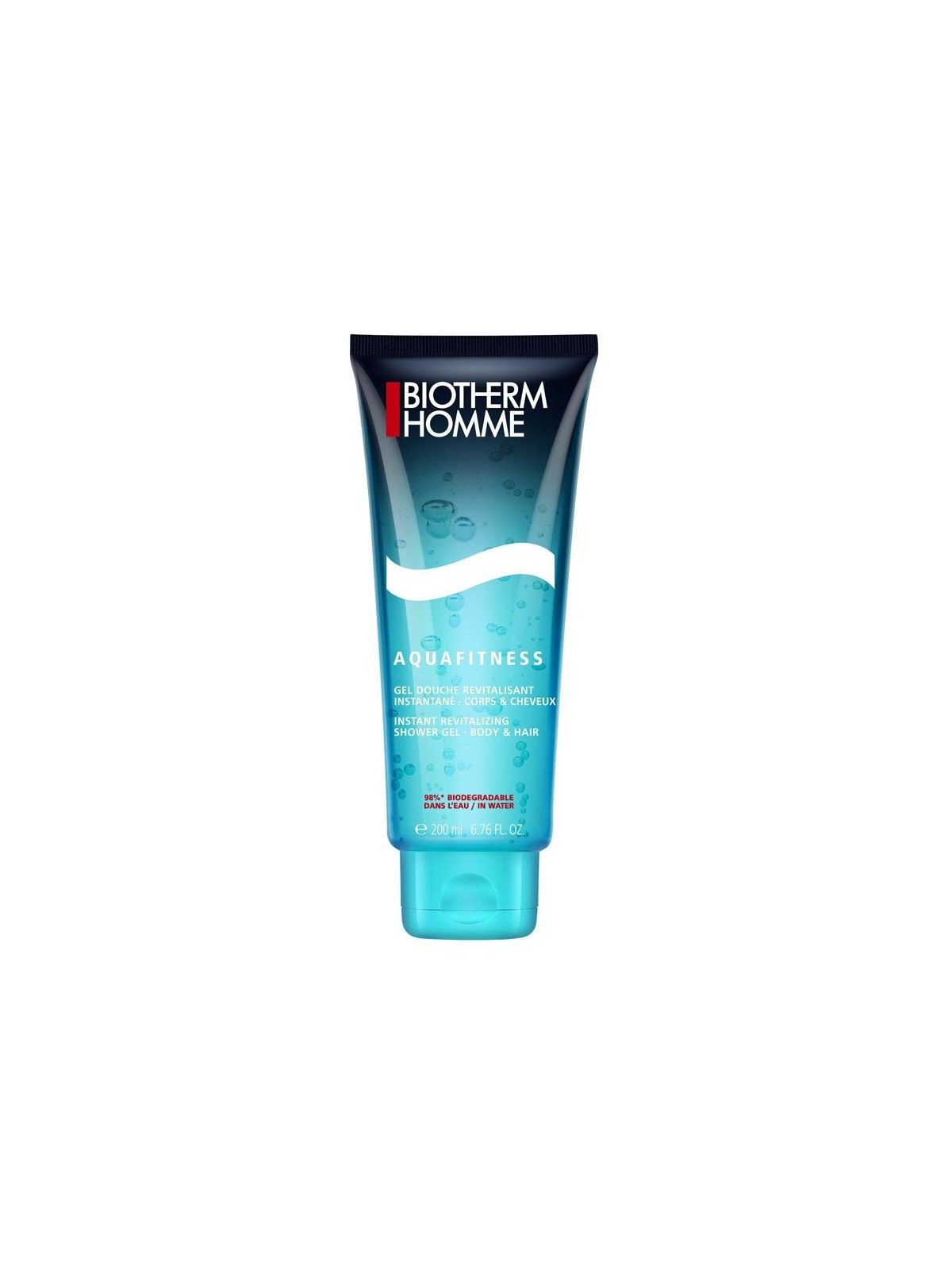 Biotherm Homme Aquafitness Gel Douche Revitalisant Instantané 200 ml