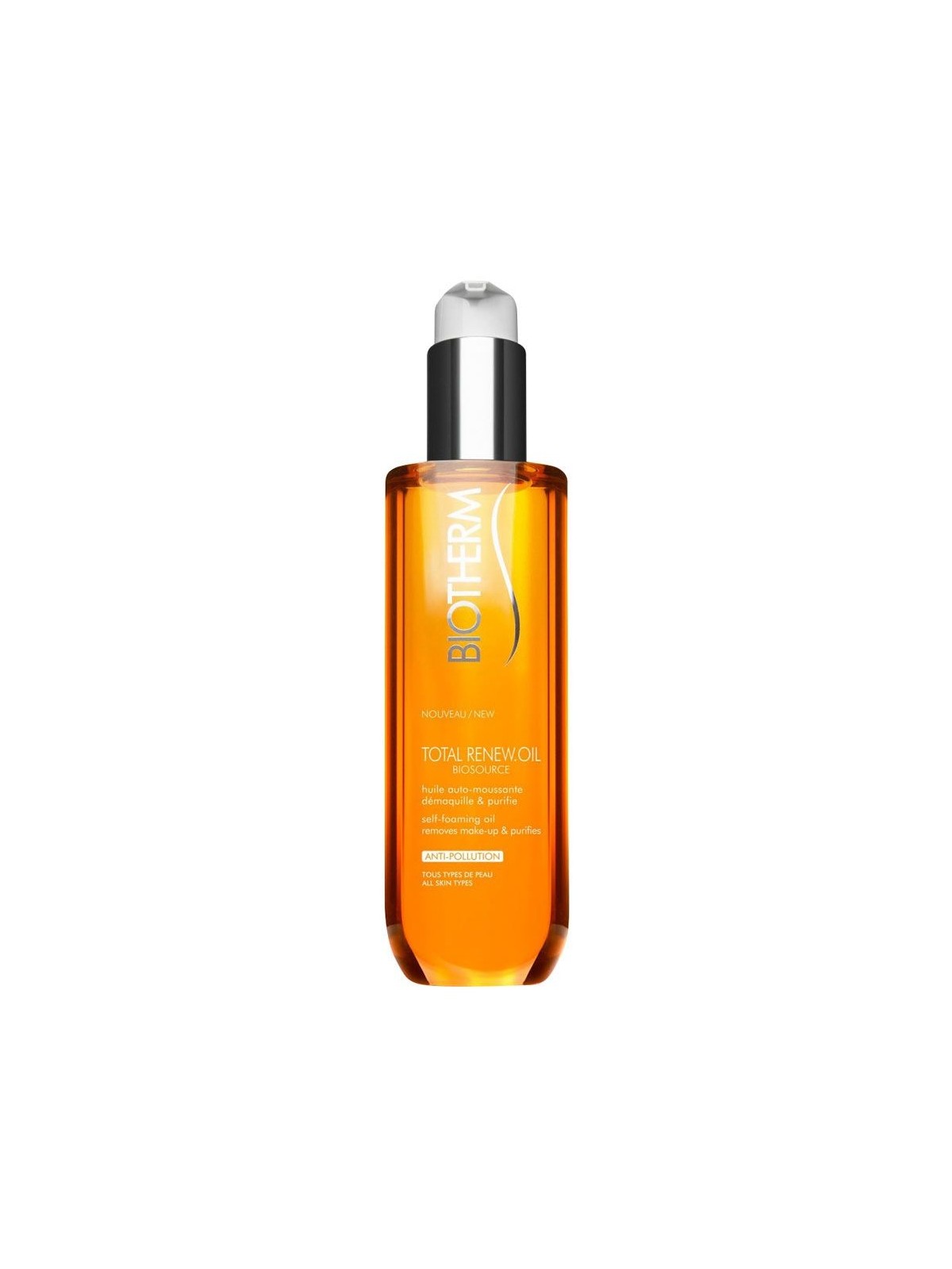 Biotherm Biosource Total Renewoil Huile Auto-Moussante 200 ml