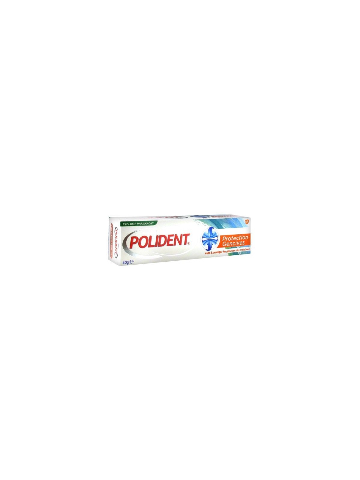 Polident Protection Gencives Crème Fixatrice pour Appareils Dentaires 40 g