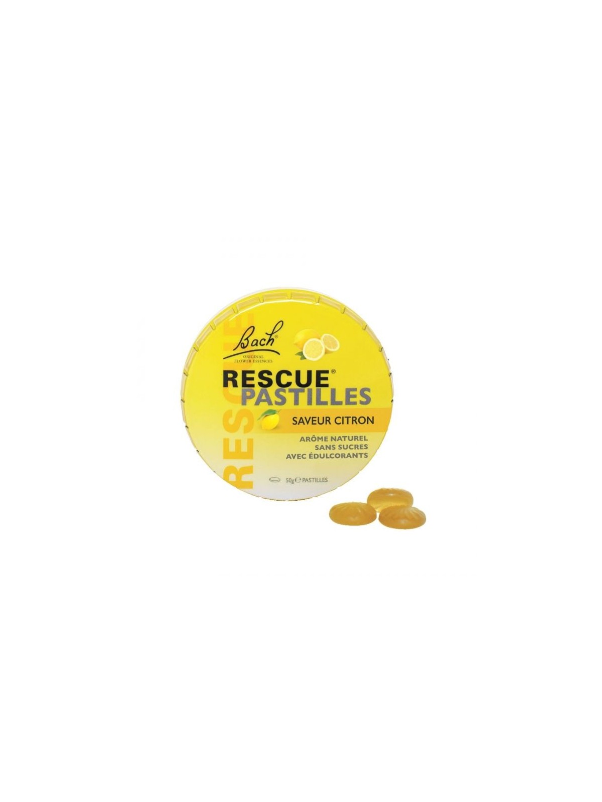Rescue Pastille Citron Boîte de 50g