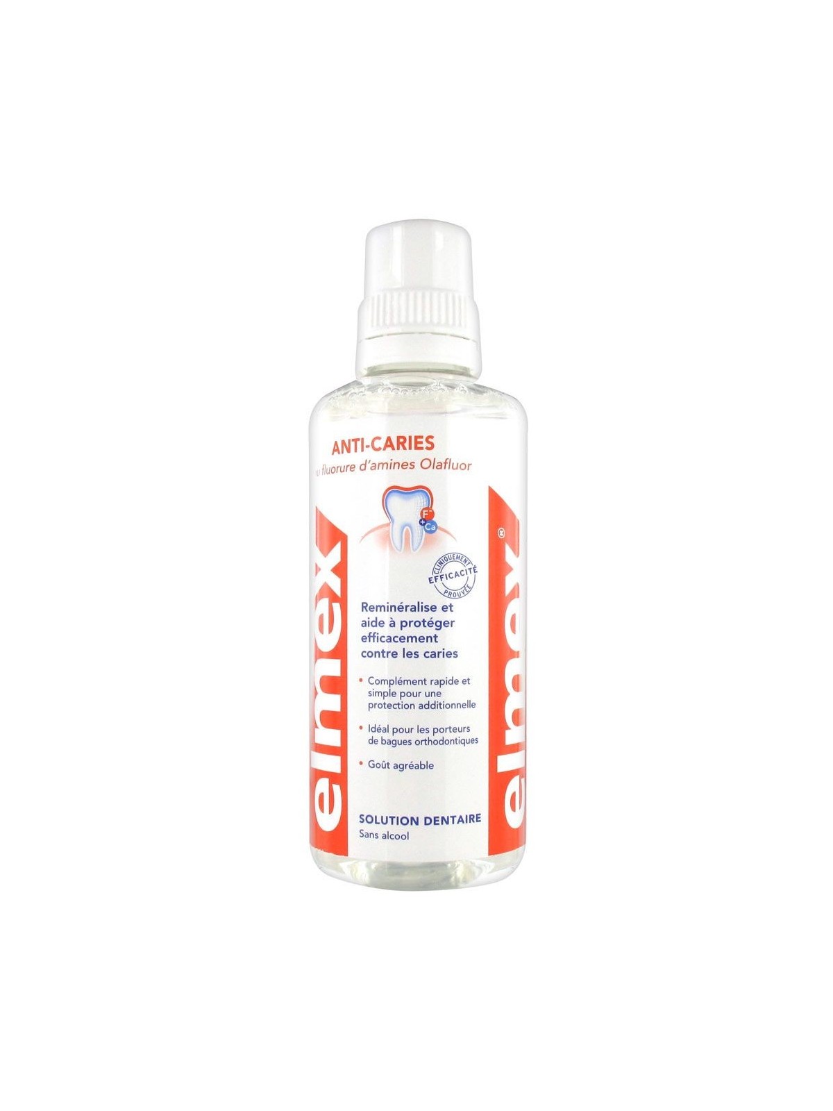 Elmex Bain de bouche 400ml Rouge