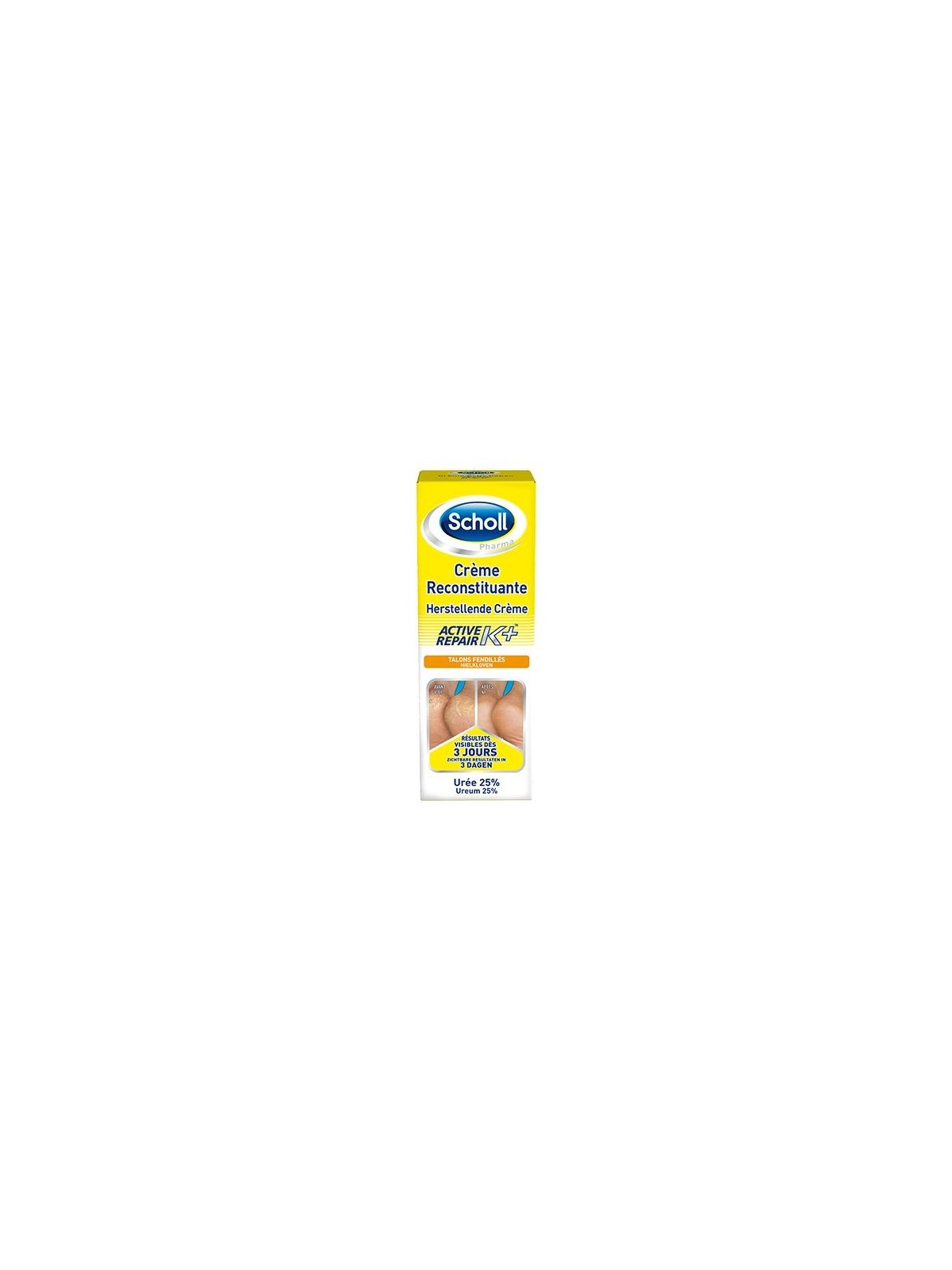 Scholl Crème Reconstituante K+ 120ml 
