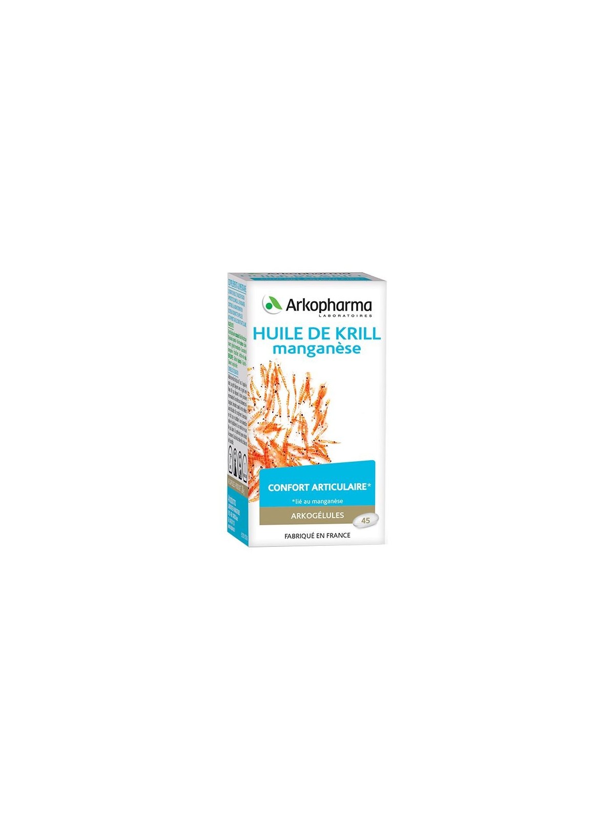 Arkgélules Huile de Krill Boîte de 45 Gélules
