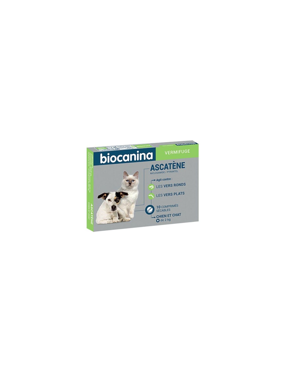 Biocanina ascatène 10 comprimés