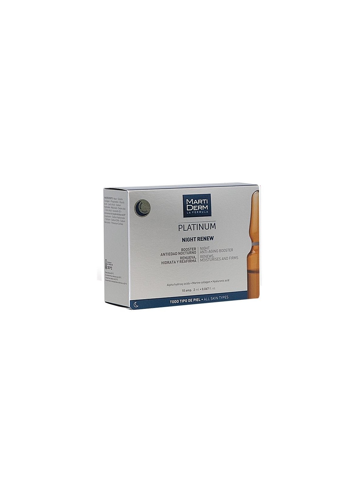 Martiderm Night Renew 10 Ampoules