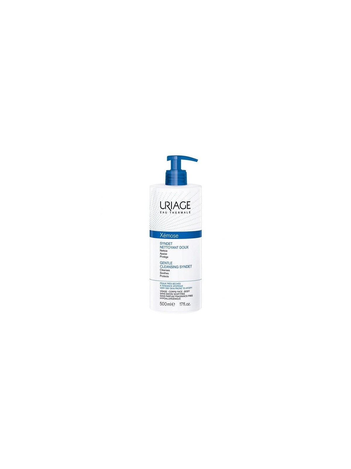 Uriage Xemosa Syndet Nettoyant Doux Peaux Très Sèches à Tendance Atopique 500ml 