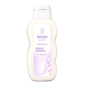 Weleda Bébé Derma Lait Corporel Mauve Blanche 200 ml
