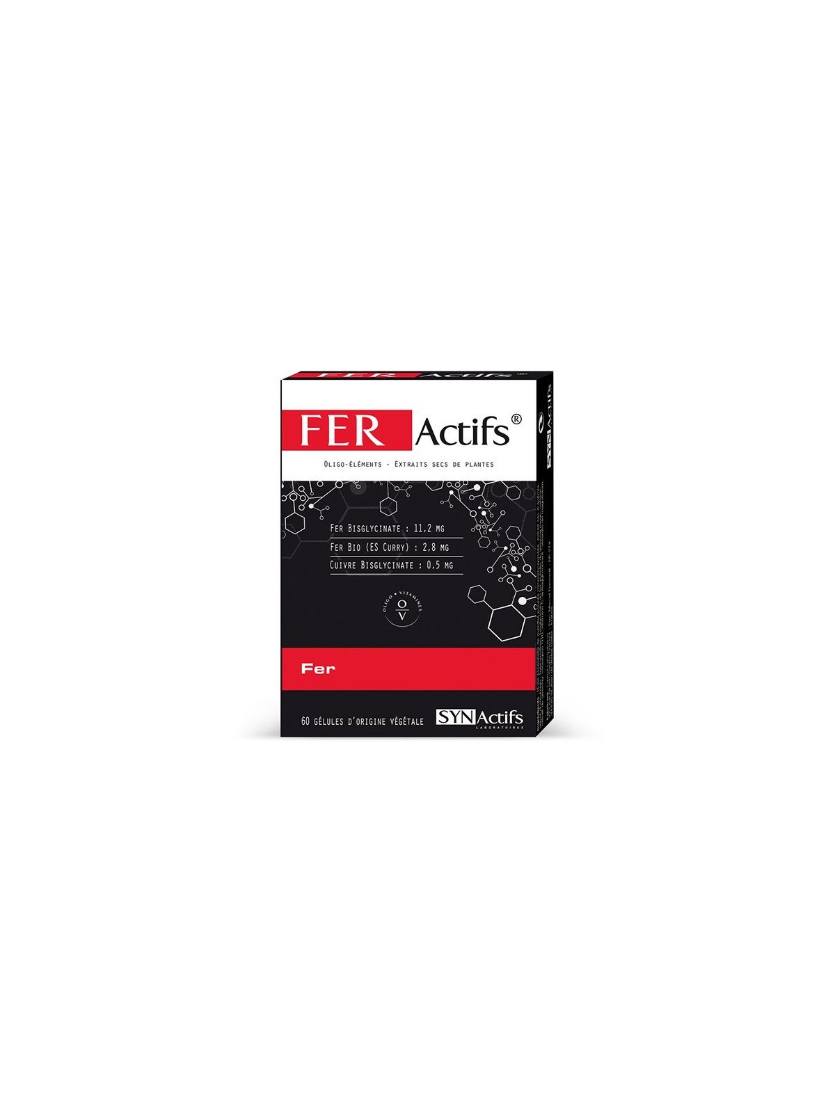Synactifs feractifs boite de 60 gélules