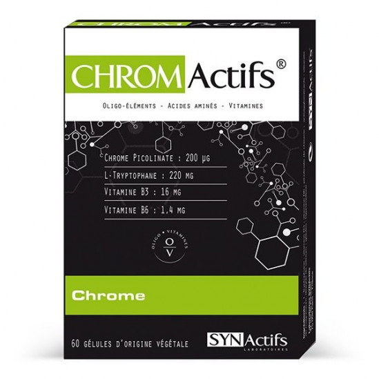 Synactifs chromactifs voite de 60 gélules