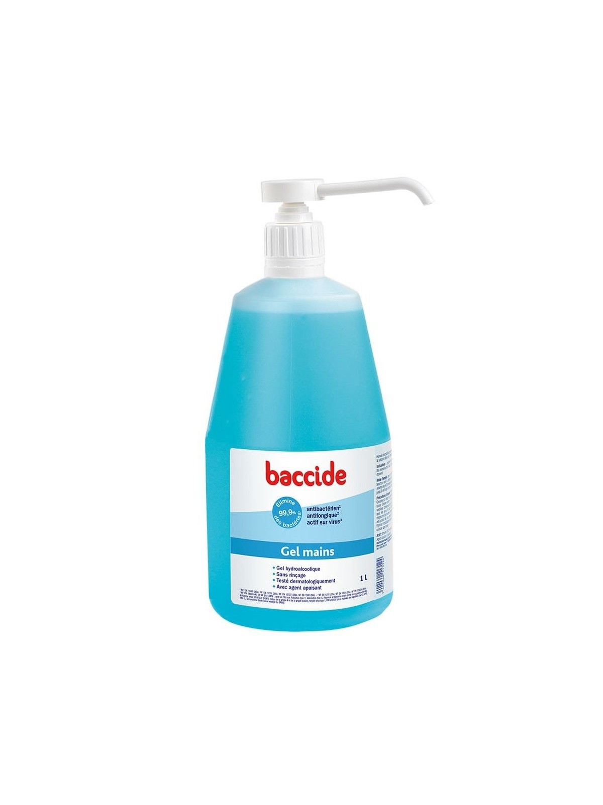 BACCIDE GEL MAIN DESINF /1 LITRE FL PPE N